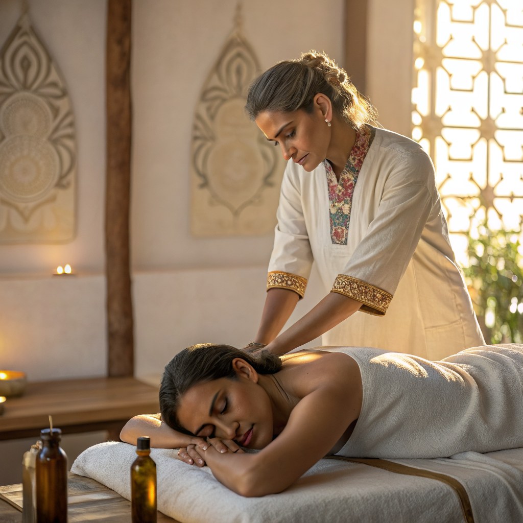 Huit bienfaits thérapeutiques validés du massage Abhyanga