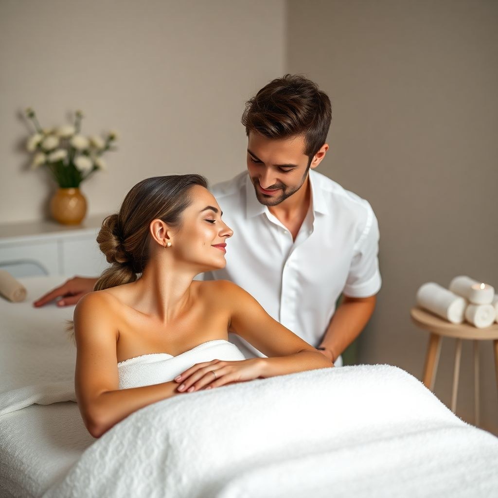 Rituels de massage en duo orchestrés par des praticiens diplômés